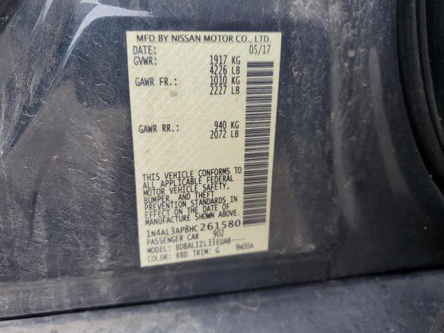 2017 NISSAN ALTIMA 2.5 - 1N4AL3AP8HC261580
