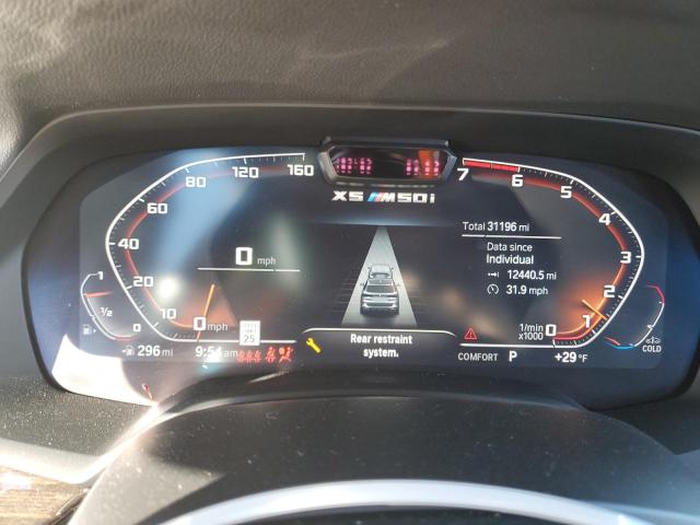 2021 BMW X5 M50I 5UXJU4C02M9F16911