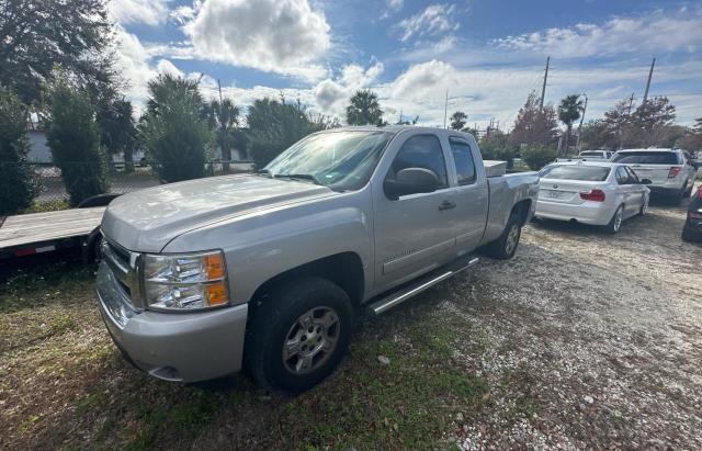 CHEVROLET SILVERADO 2008 silver 4dr ext gas 2GCEC19J681272454 photo #3