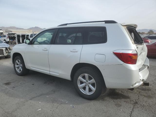 TOYOTA HIGHLANDER 2010 white 4dr spor gas JTEZK3EH6A2103507 photo #3