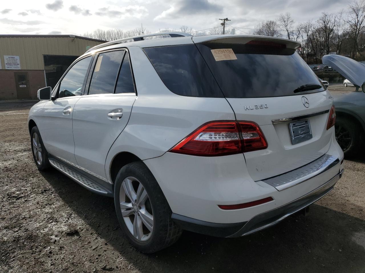 Lot #3033012018 2015 MERCEDES-BENZ ML 350 4MA