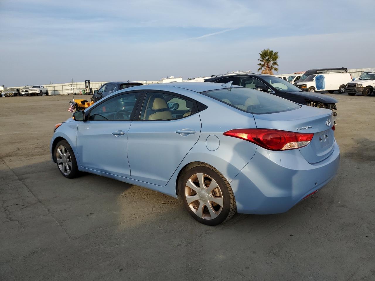 Lot #3029402738 2012 HYUNDAI ELANTRA GL