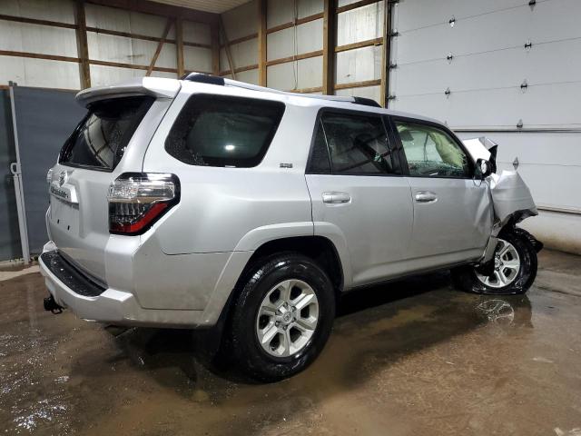 TOYOTA 4RUNNER SR 2023 silver  gas JTEEU5JR7P5290010 photo #4