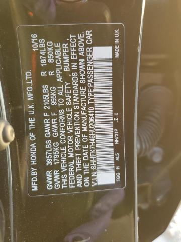 2017 HONDA CIVIC SPOR - SHHFK7H46HU206410