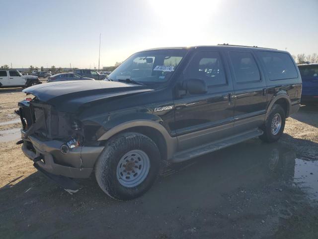 FORD EXCURSION 2003 black  gas 1FMNU44L63EB25254 photo #1