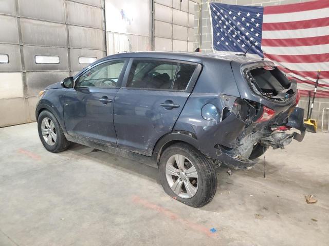 KIA SPORTAGE B 2012 blue 4dr spor gas KNDPB3A21C7250482 photo #3