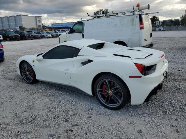 FERRARI 488 SPIDER 2017 white  gas ZFF80AMA3H0221441 photo #3