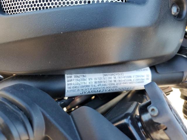 2022 YAMAHA MTM690 JYARM42Y4NA000456