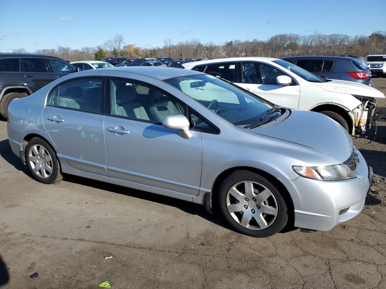 Lot #3033010039 2009 HONDA CIVIC LX