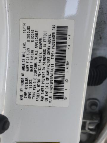 2015 HONDA ACCORD SPO - 1HGCR2F54FA070719