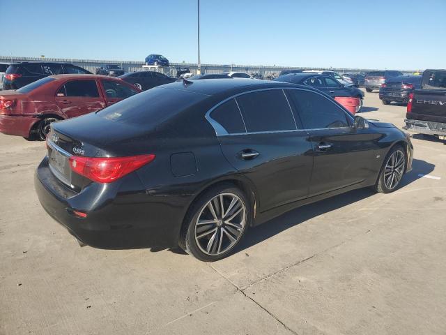 INFINITI Q50 BASE 2015 black  gas JN1BV7AP3FM332078 photo #4