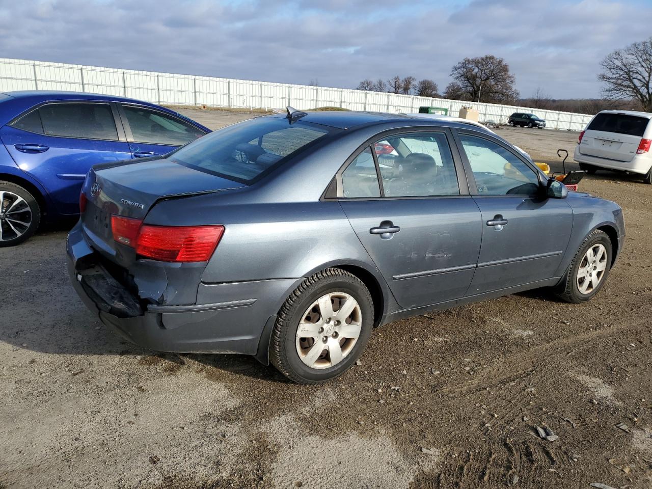 Lot #3029716657 2009 HYUNDAI SONATA GLS