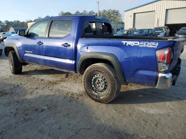 TOYOTA TACOMA DOU 2023 blue  gas 3TMCZ5AN9PM624770 photo #3