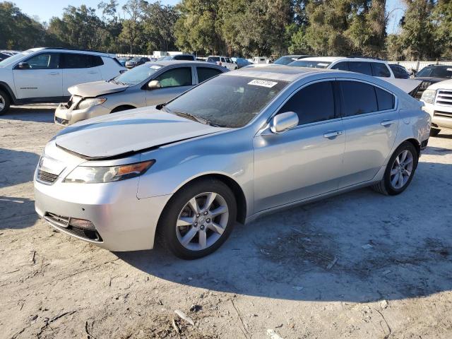 ACURA TL TECH 2013 silver  gas 19UUA8F54DA003730 photo #1