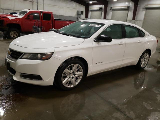 CHEVROLET IMPALA LS 2014 white sedan 4d gas 1G11Y5SL0EU130466 photo #1