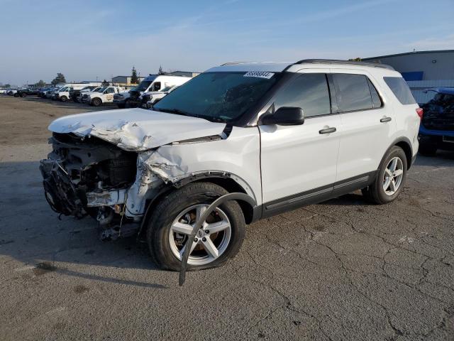 FORD EXPLORER 2018 white  gas 1FM5K7B82JGB57173 photo #1