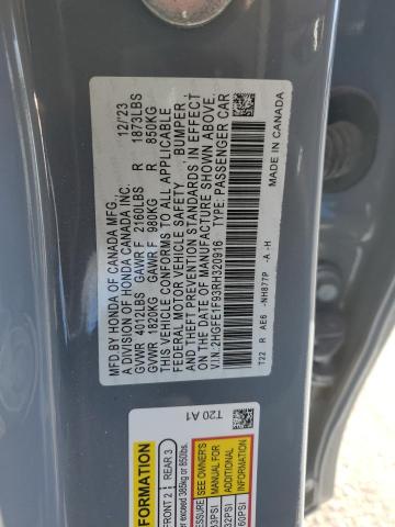 2024 HONDA CIVIC TOUR - 2HGFE1F93RH320916