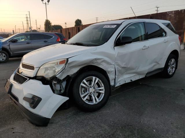 CHEVROLET EQUINOX LS 2015 white  flexible fuel 2GNALAEK2F6364732 photo #1