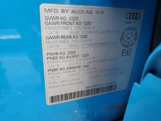 2020 AUDI Q3 PRESTIG WA1FECF34L1039083