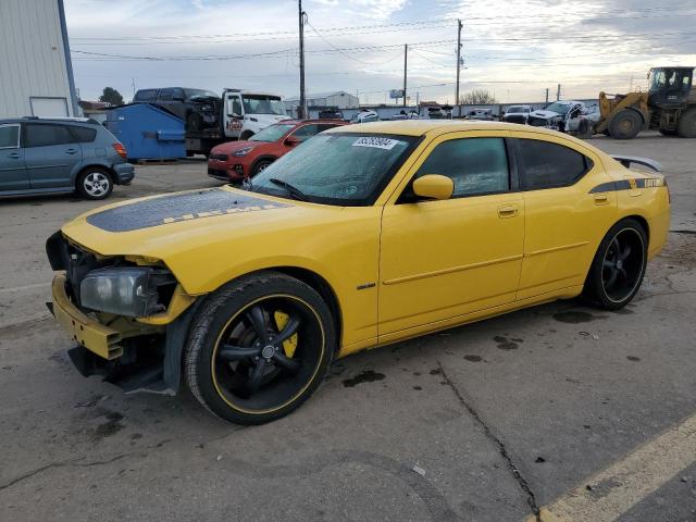 DODGE CHARGER R/ 2006 yellow sedan 4d gas 2B3KA53HX6H385397 photo #1