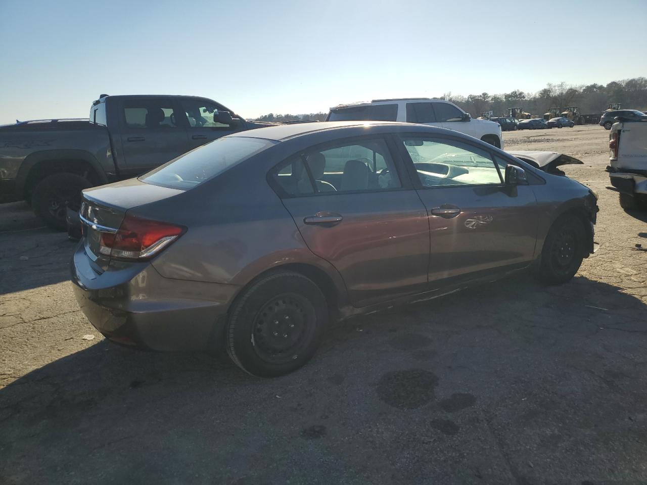 Lot #3034270161 2013 HONDA CIVIC LX