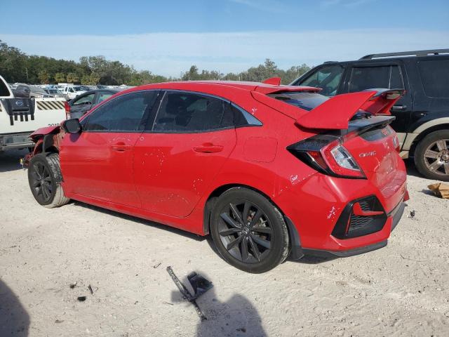 HONDA CIVIC EX 2021 red  gas SHHFK7H68MU207442 photo #3