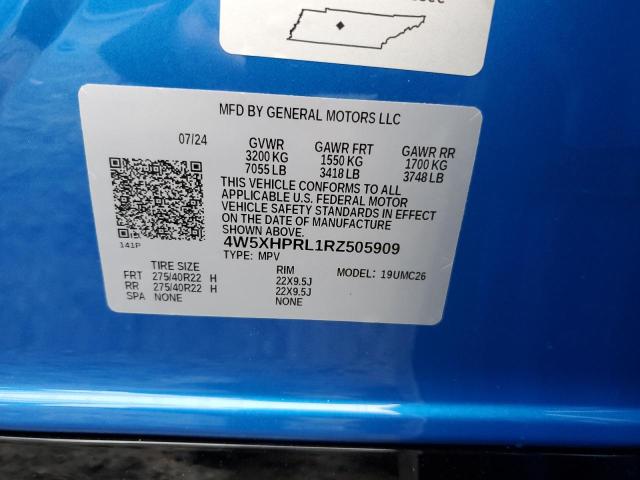 2024 ACURA ZDX TYPE-S 4W5XHPRL1RZ505909