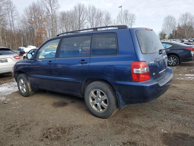 TOYOTA HIGHLANDER 2004 blue 4dr spor gas JTEDP21A640041878 photo #3