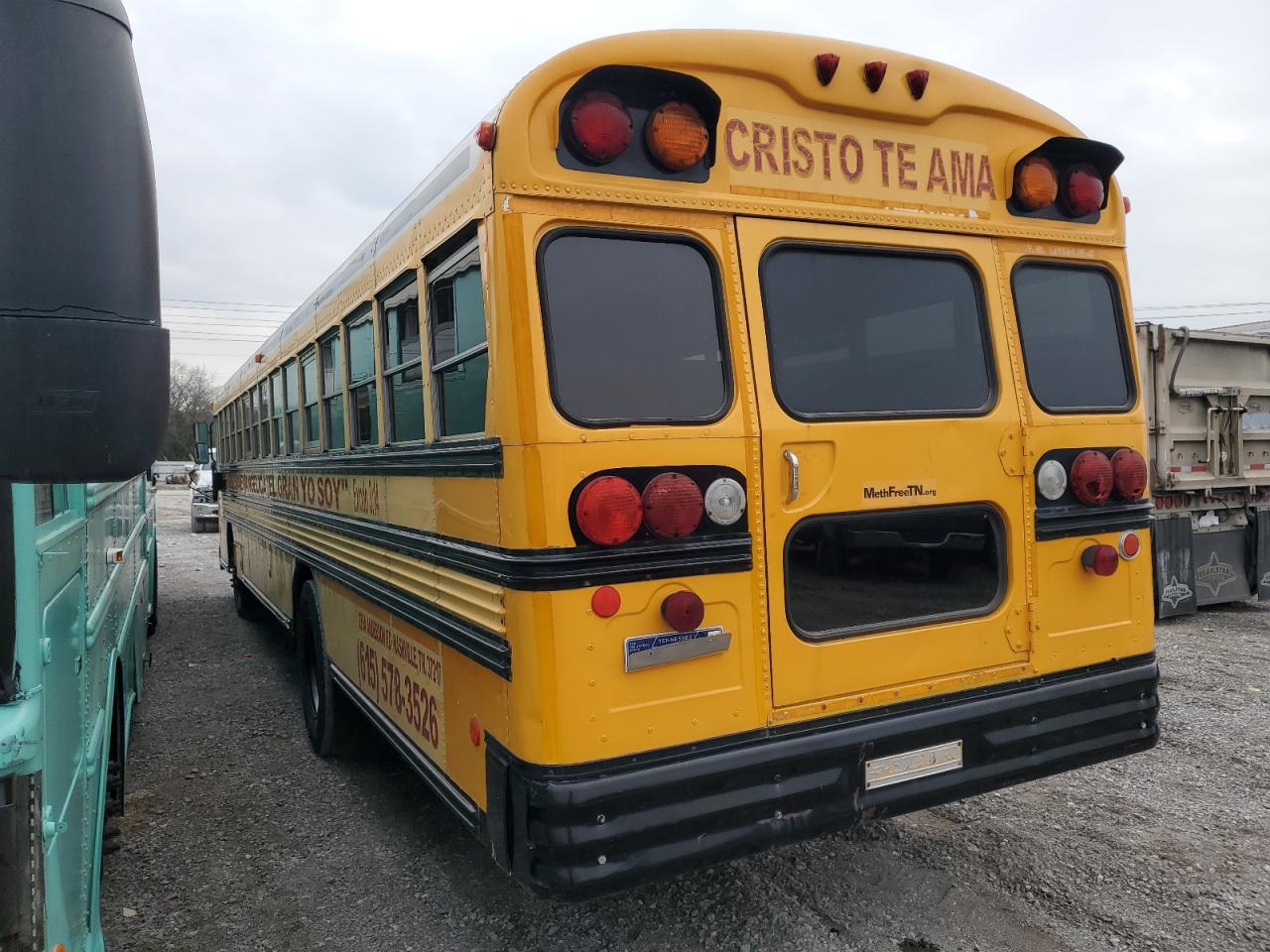 Lot #3027047794 1998 BLUE BIRD SCHOOL BUS