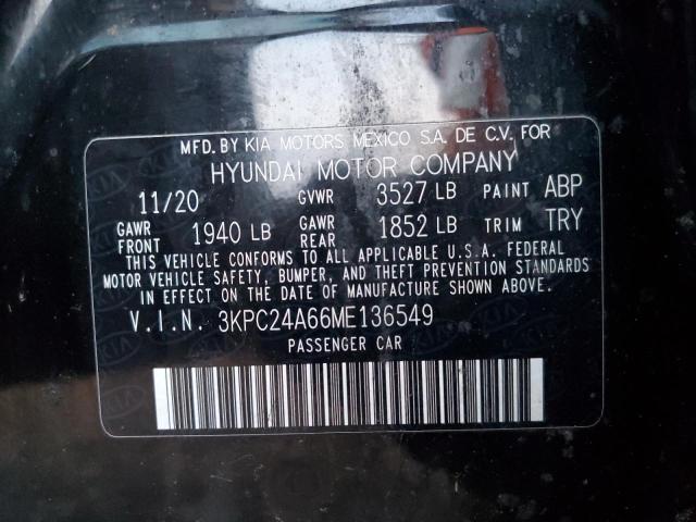 2021 HYUNDAI ACCENT SE - 3KPC24A66ME136549