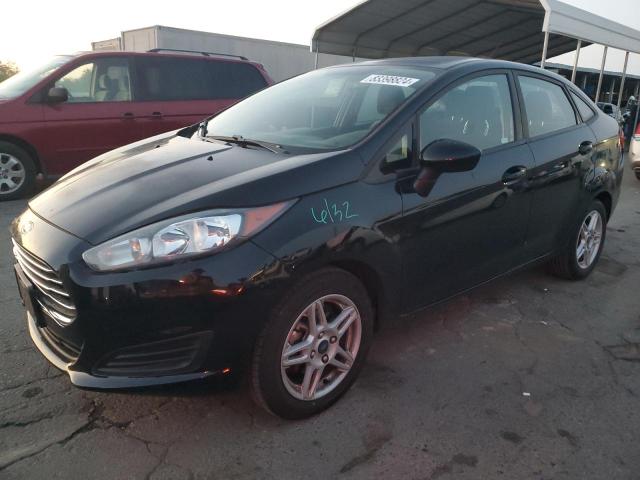 FORD FIESTA SE 2018 black  gas 3FADP4BJ9JM144421 photo #1