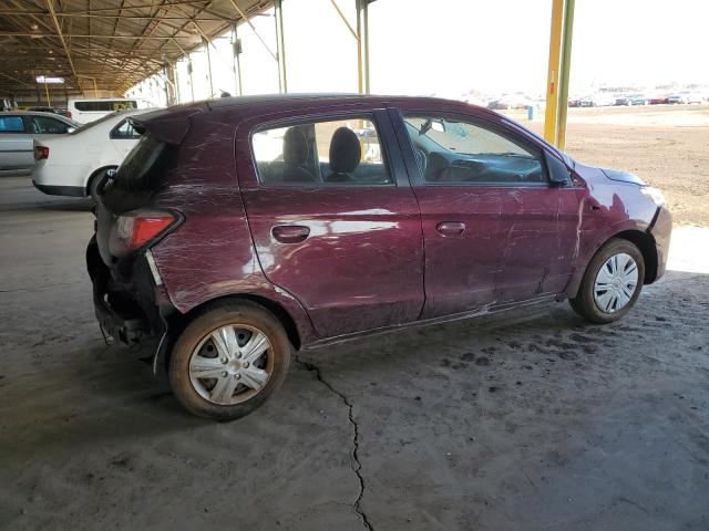 MITSUBISHI MIRAGE ES 2021 burgundy  gas ML32AUHJ9MH013446 photo #4