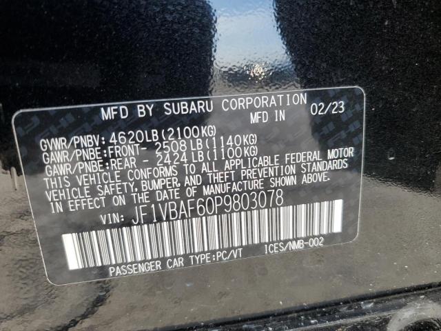 2023 SUBARU WRX PREMIU JF1VBAF60P9803078