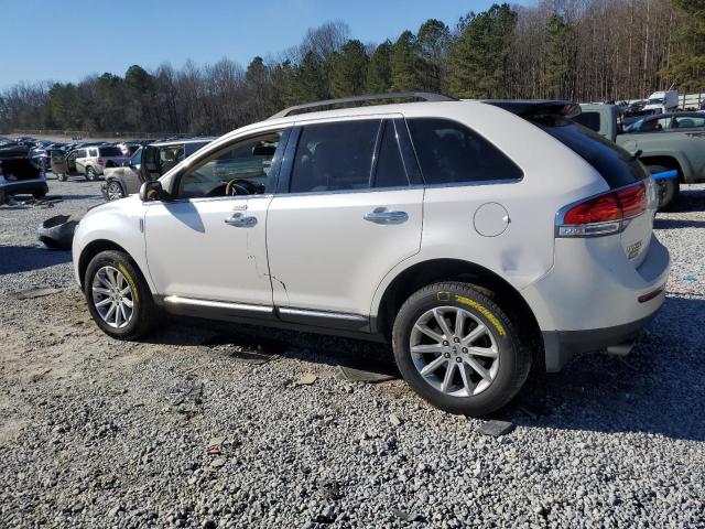 LINCOLN MKX 2011 white  gas 2LMDJ6JK4BBJ33198 photo #3