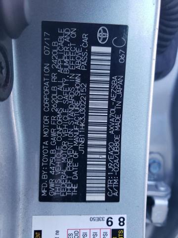 2018 TOYOTA CAMRY L - JTNB11HK3J3022152