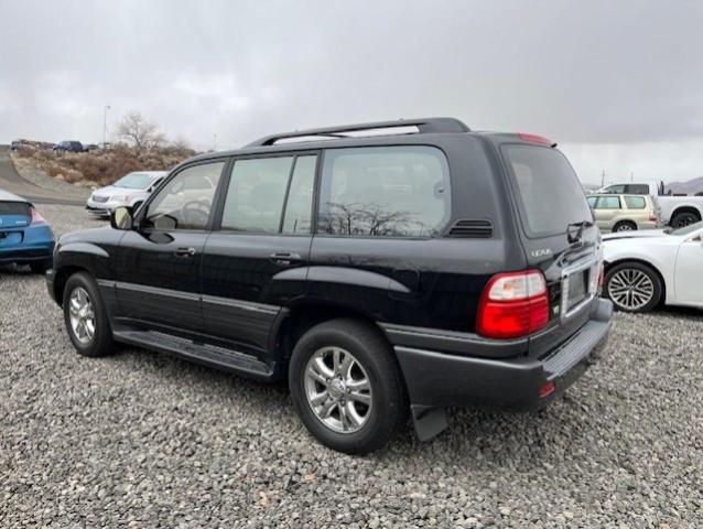 LEXUS LX 470 2003 black 4dr spor gas JTJHT00W533524145 photo #3