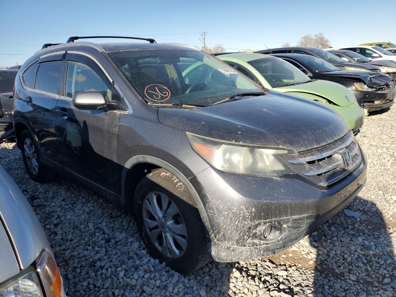 Lot #3037078390 2014 HONDA CR-V EX