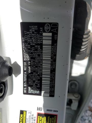 2017 TOYOTA COROLLA L - 2T1BURHE8HC869237