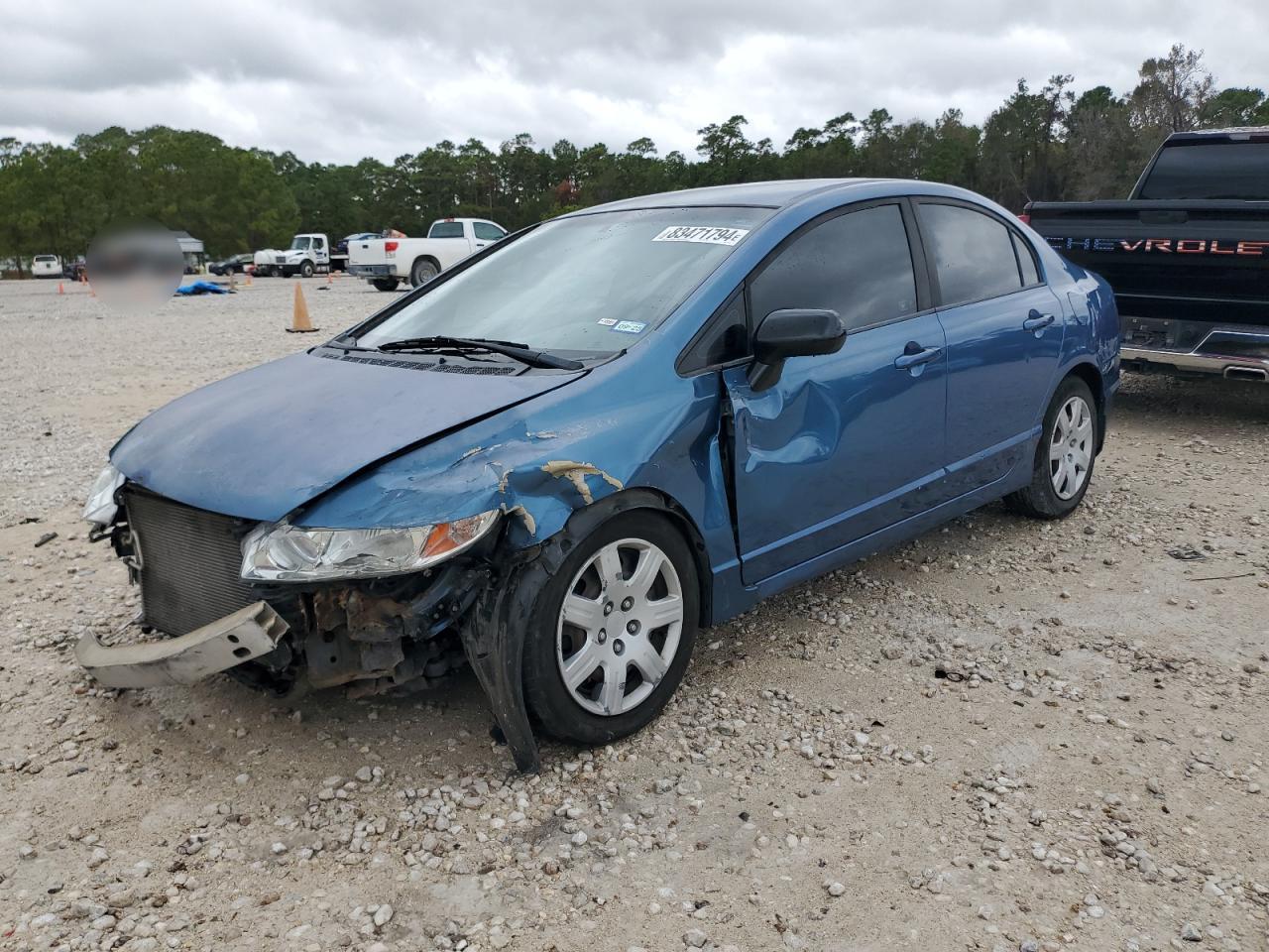 Lot #3025248723 2008 HONDA CIVIC LX