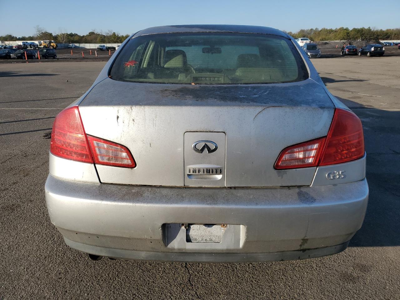 Lot #3029352695 2003 INFINITI G35