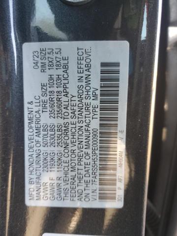 2023 HONDA CR-V SPORT - 7FARS5H53PE000900