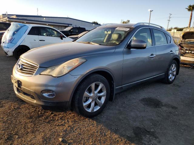 INFINITI EX35 BASE 2008 gray  gas JNKAJ09F78M361138 photo #1