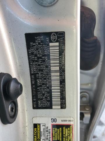 2016 TOYOTA COROLLA L - 2T1BURHE6GC704558