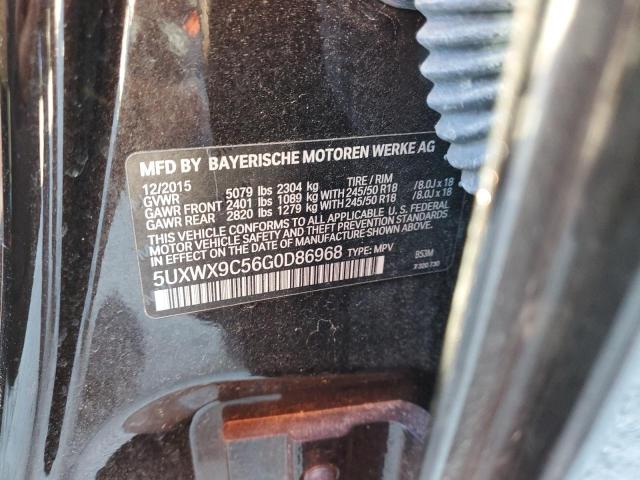 2016 BMW X3 XDRIVE2 - 5UXWX9C56G0D86968
