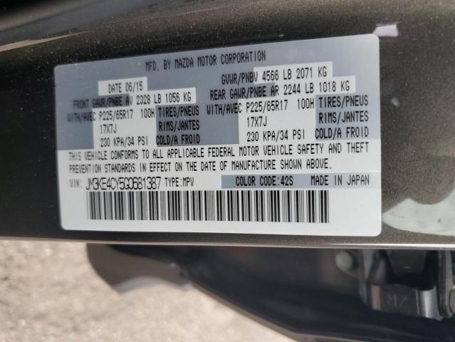 VIN JM3KE4CY5G0681387 2016 MAZDA CX-5 no.13