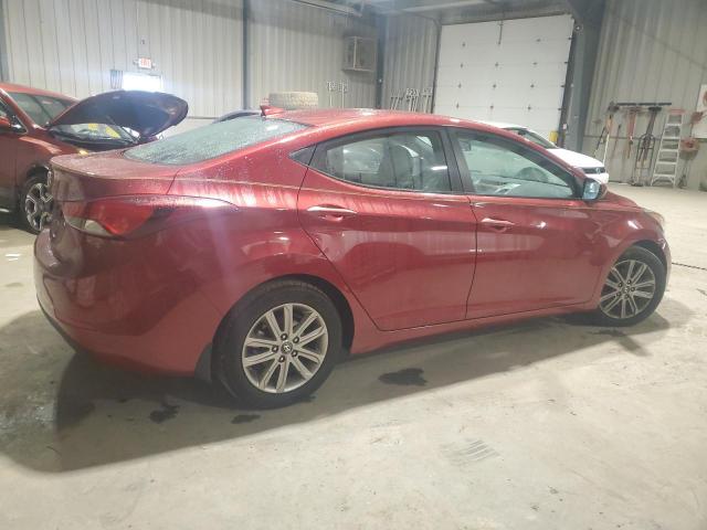 HYUNDAI ELANTRA SE 2016 red  gas 5NPDH4AE6GH753850 photo #4