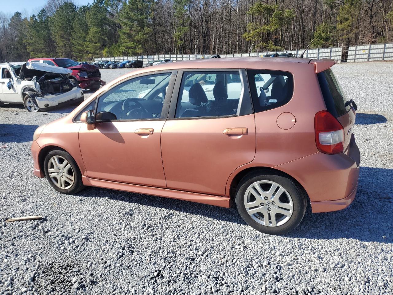 Lot #3033125996 2008 HONDA FIT SPORT