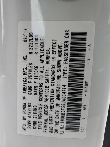 2018 ACURA TLX TECH - 19UUB3F56JA004714