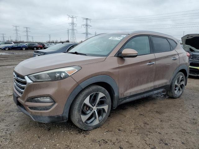 HYUNDAI TUCSON LIM 2016 brown 4dr spor gas KM8J3CA28GU210583 photo #1