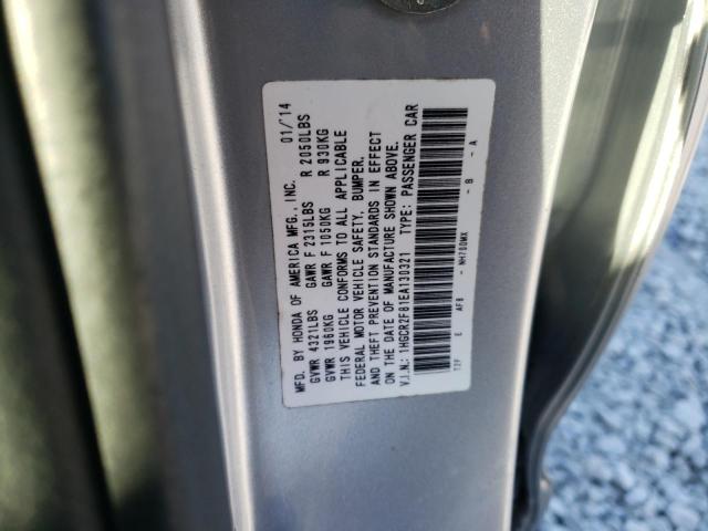 VIN 1HGCR2F81EA130321 2014 HONDA ACCORD no.13